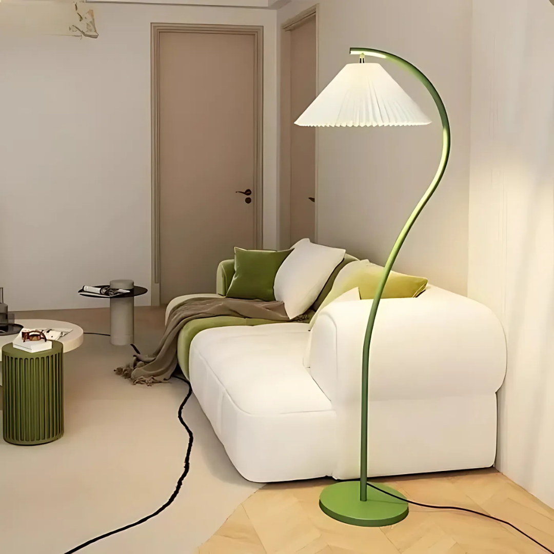 Kirrea Modern LED Arc Floor Lamp For Living Room Lighting