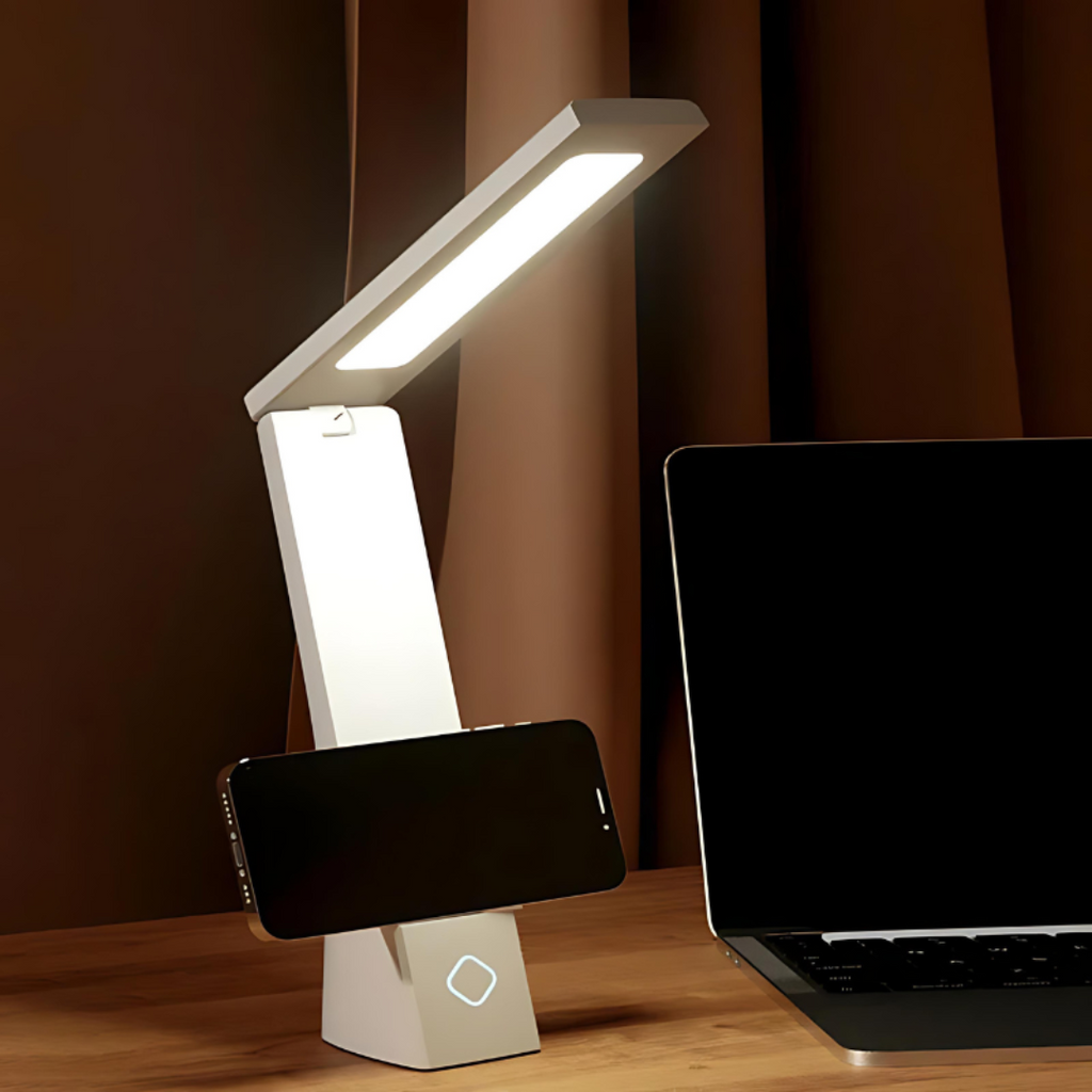 Lumira Compact Foldable LED Table Lamp With Touch Controls