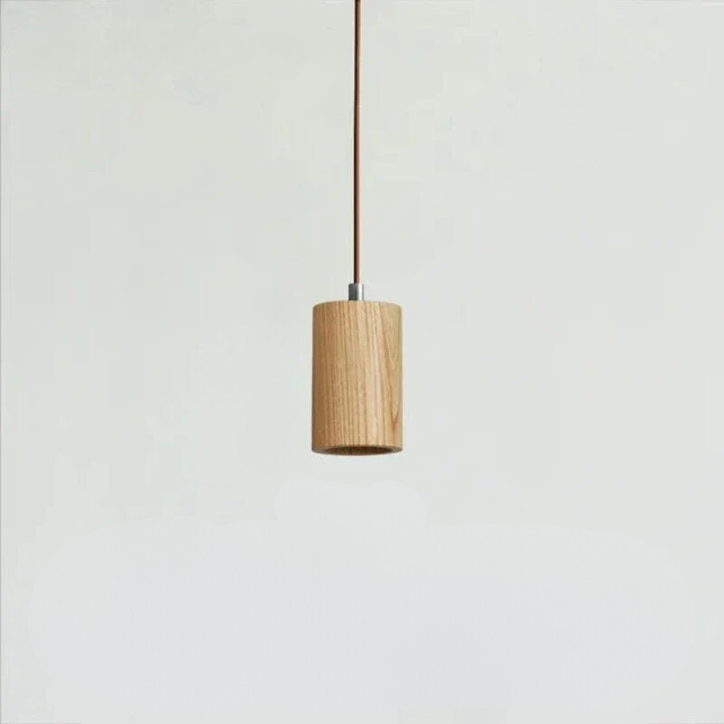 Aelora | Scandinavian Modern LED Wooden Pendant Lamp