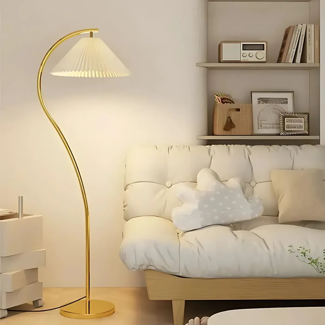Kirrea Modern LED Arc Floor Lamp For Living Room Lighting