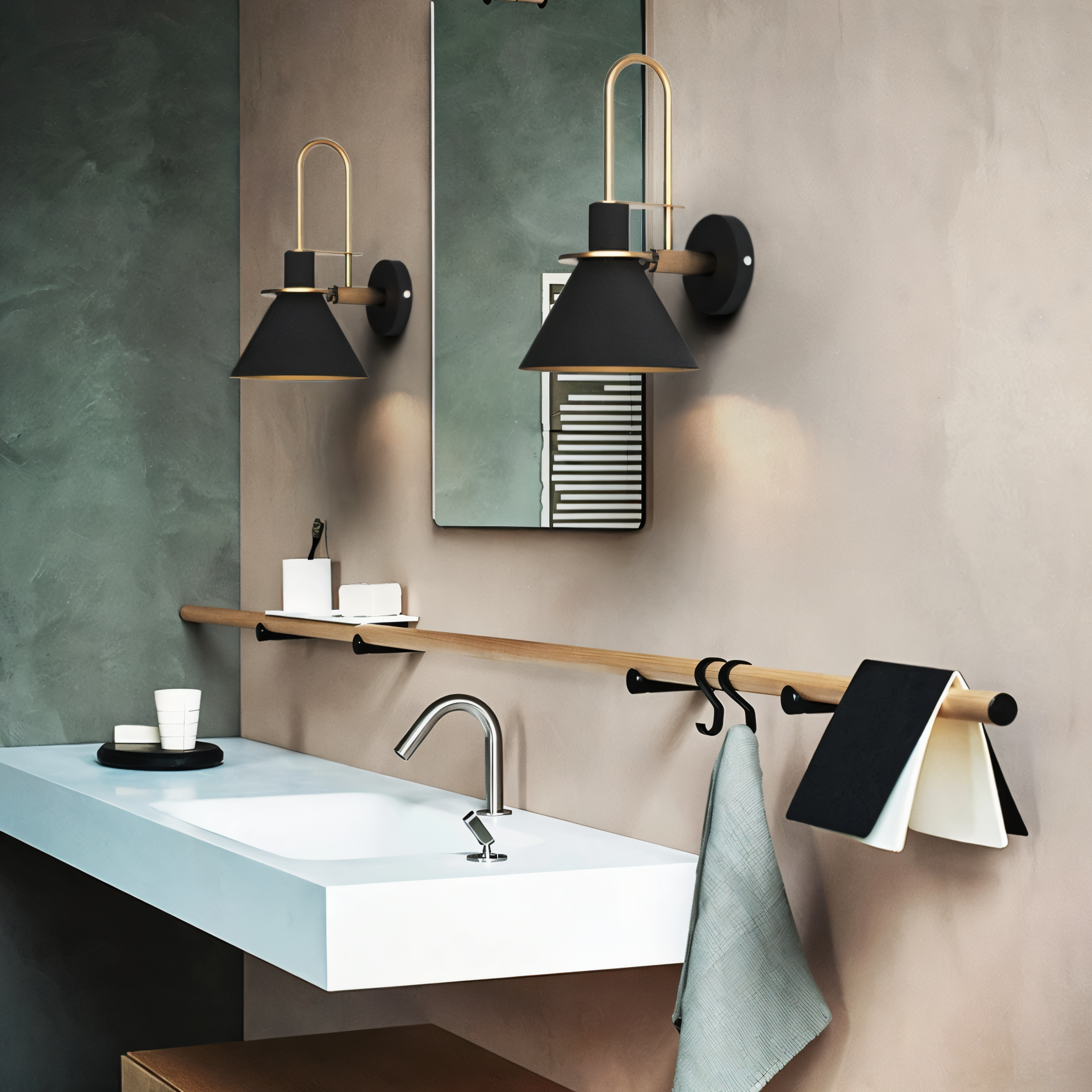 Lunaro | Postmodern Trumpet LED Wall Lamp For Corners