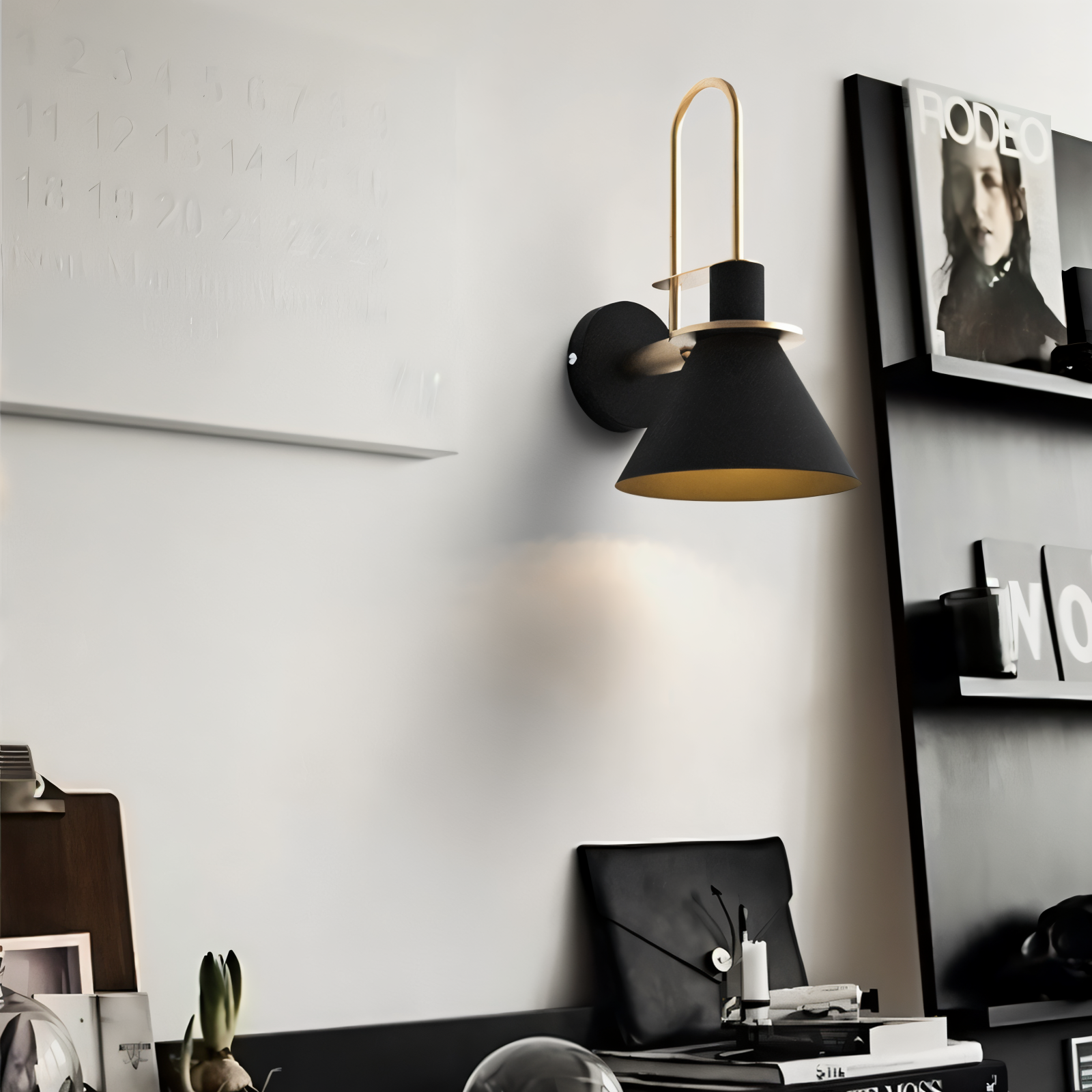 Lunaro | Postmodern Trumpet LED Wall Lamp For Corners