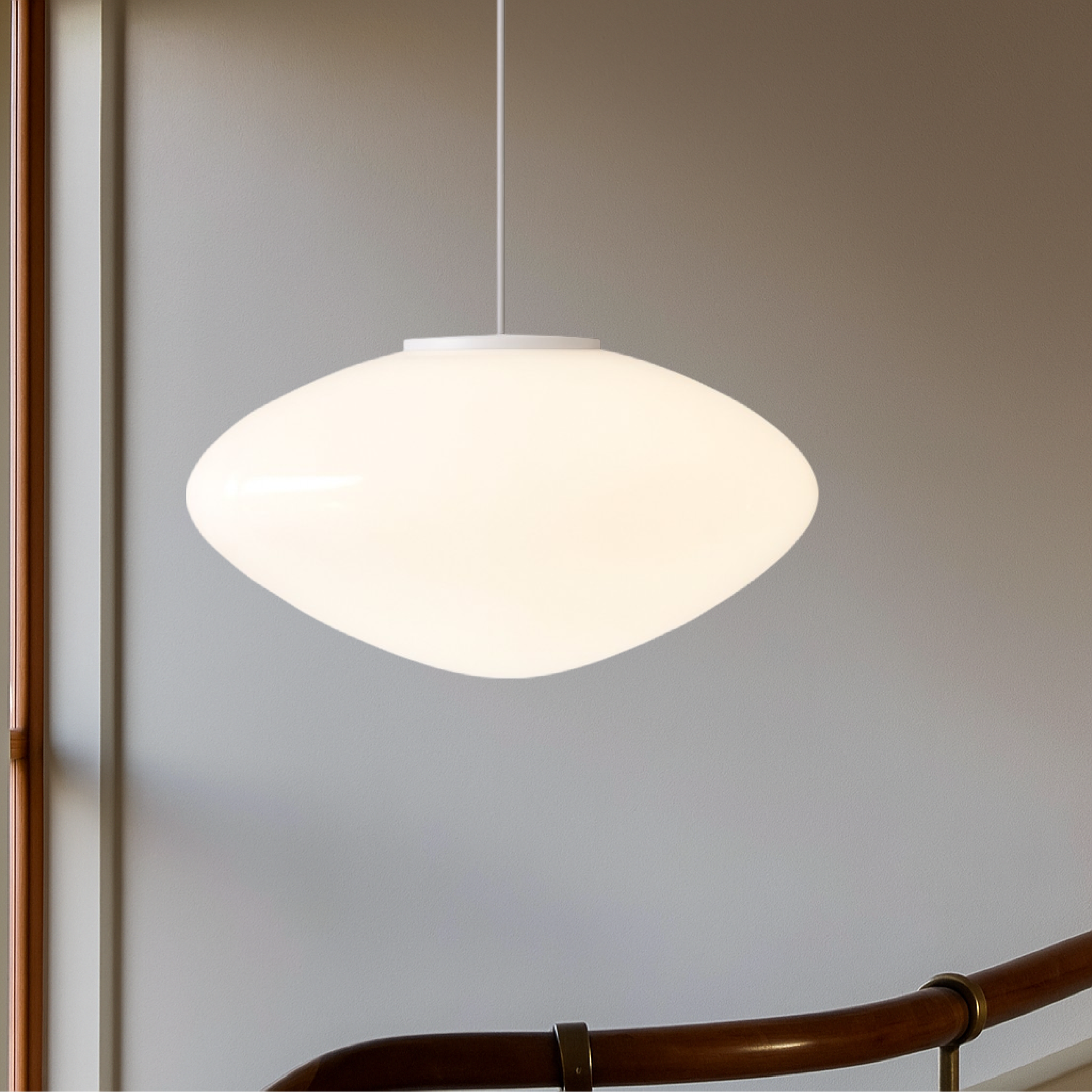 Nordala Layered Danish Pendant Lamp With Soft Diffused Glow
