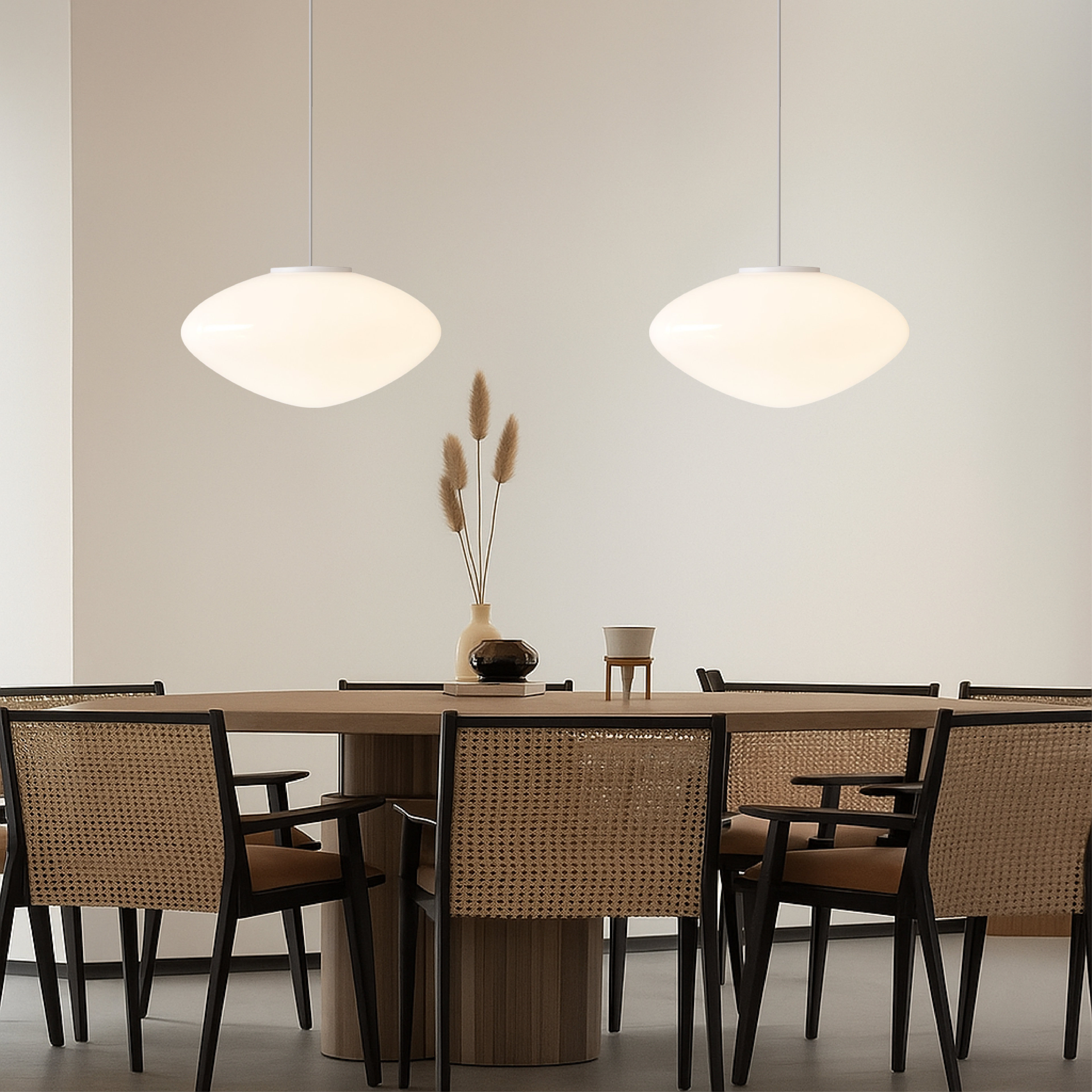 Nordala Layered Danish Pendant Lamp With Soft Diffused Glow
